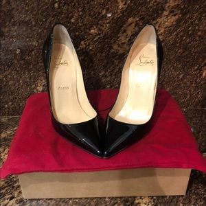 Louboutin So Kate Black Heels